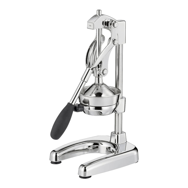 Cilio AMALFI Saftpresse Manuell | rostfreier Edelstahl | Zitruspresse Handpresse für 25% mehr Saft |