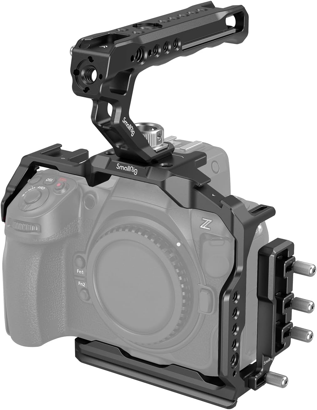 SMALLRIG Z8 Cage Kit für Nikon Z 8, mit Griff Oben und HDMI-Kabelklemme, Video Vlog Vollkäfig Set au