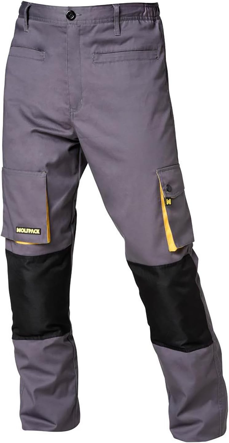 Wolfpack 15017105 Lange Hose, grau, 50/52 XL