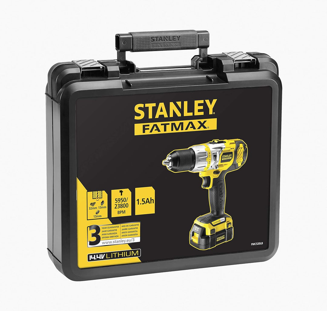 Stanley FMC520LB Akku Schlagbohrschrauber 14.4V mit Koffer