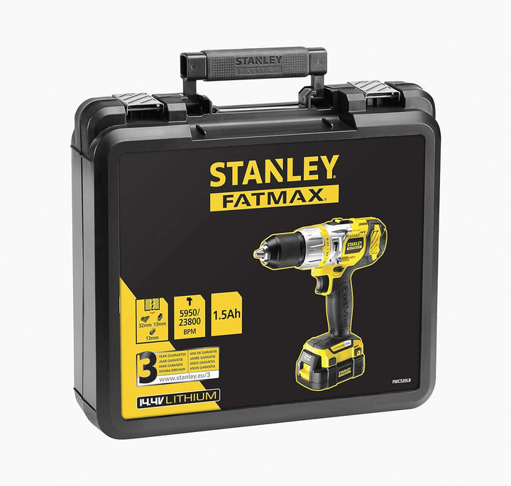 Stanley FMC520LB Akku Schlagbohrschrauber 14.4V mit Koffer