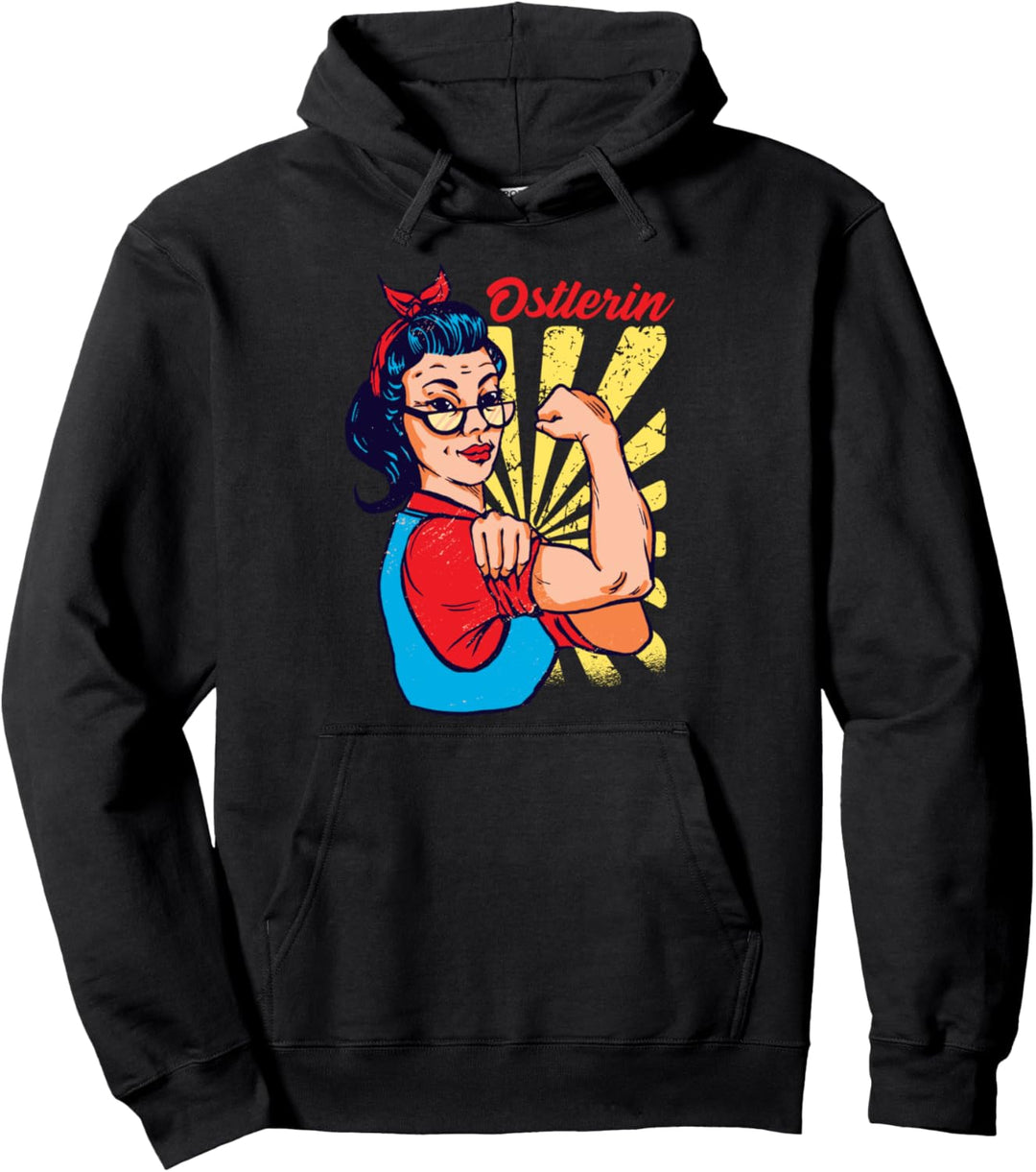 Osten und DDR I Ostdeutsch und Ostdeutschland I Ostlerin Pullover Hoodie