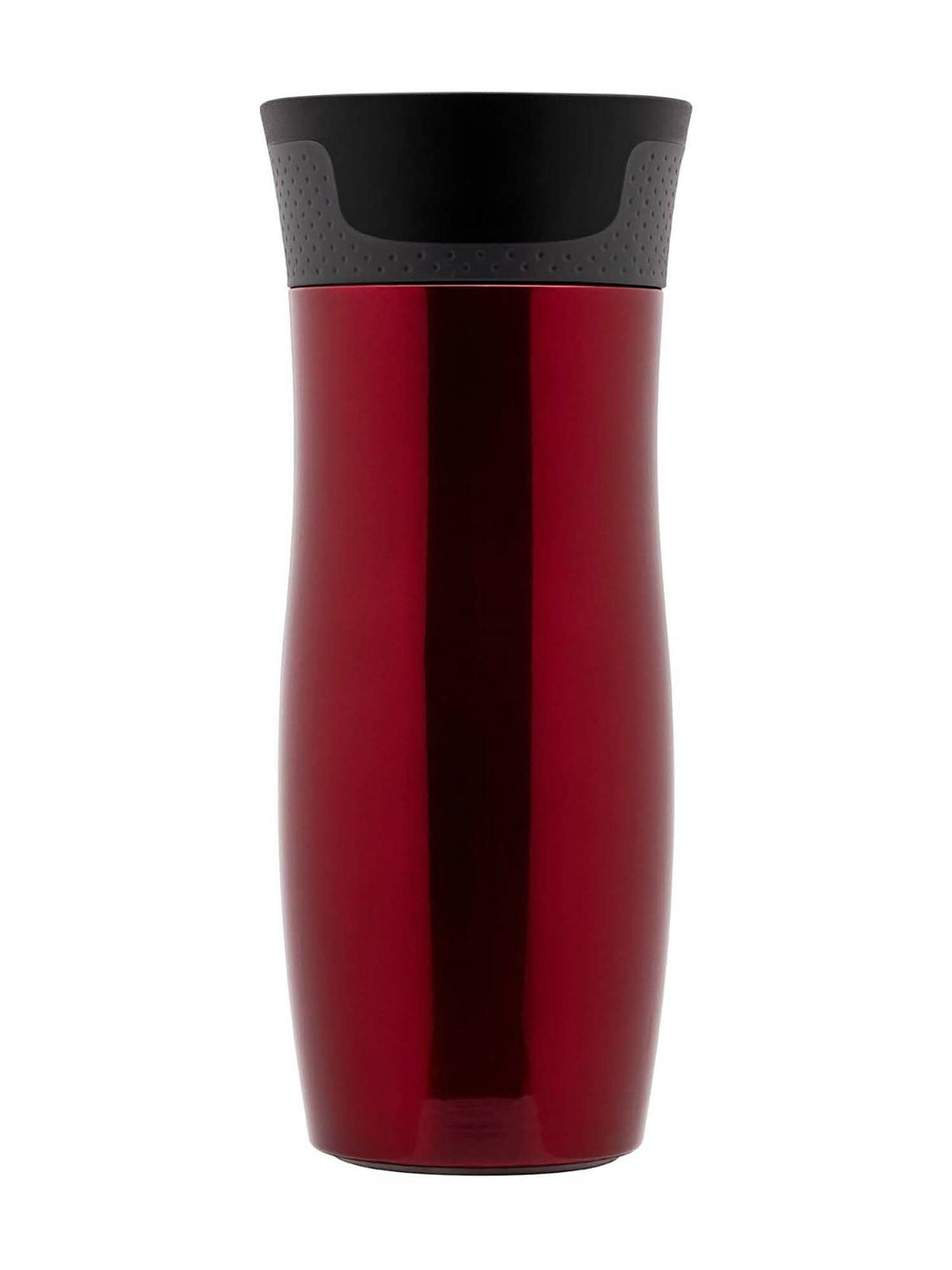 Contigo West Loop Thermobecher aus Edelstahl in der Farbe Rot mit 470ml, Masse: 8cm x 9cm x 20,5cm,