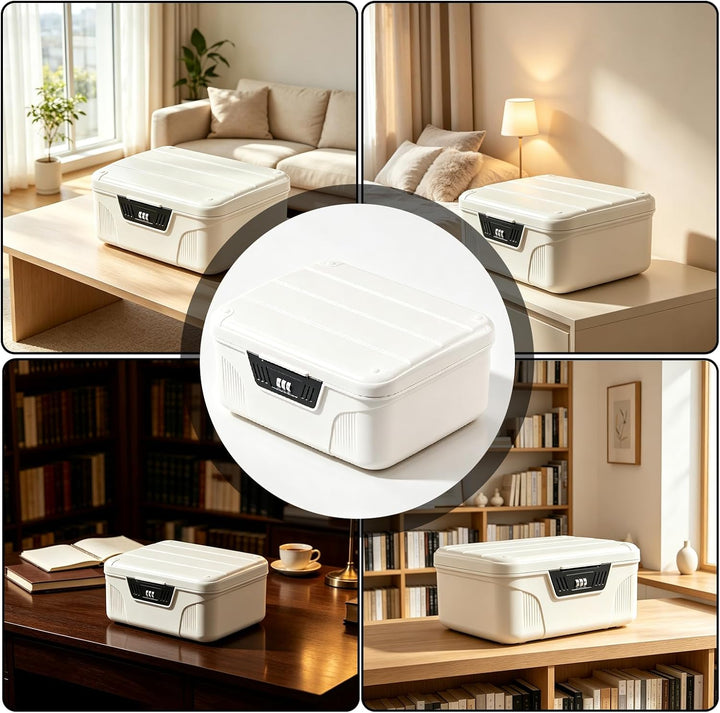 Abschliessbare Box, Medikamentenbox mit Kombinationsschloss, Sicherer Aufbewahrungsbox, Box mit Schl