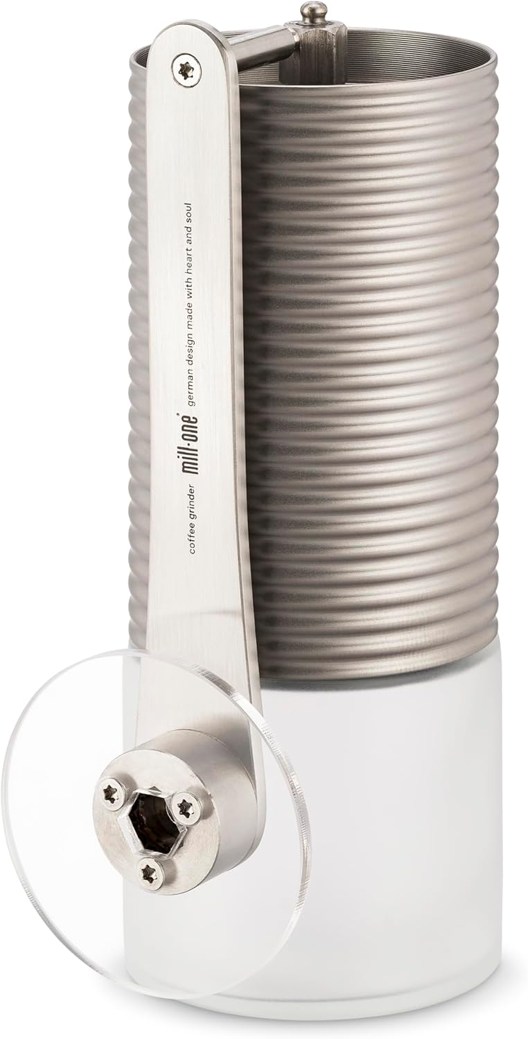 millone definite manuelle Kaffeemühle präzise Mahlgradeinstellung, zwei Edelstahl Mikrokugellager, k