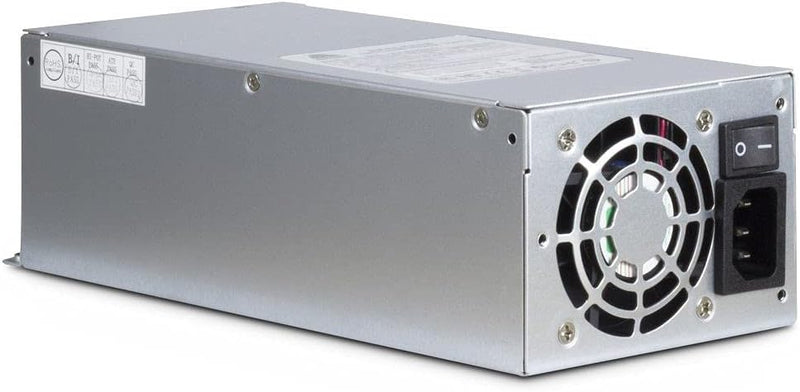 Inter-Tech ASPOWER U2A-B20500-S Netzteil 500 W Edelstahl - Netzteile (500 W, 115-230 V, 90%, Überstr