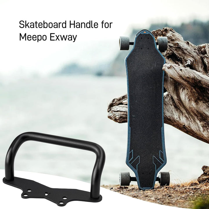 YIBEICO Skateboard-Griff für Meepo Exway, aus Edelstahl, rostfrei, langlebig, Skateboard-Tragegriff