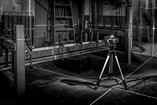 STROXX Tripod Premium Stativ 1,5m - Baustativ - 1/4” Anschlussgewinde - für Laser und Nivelliergerät