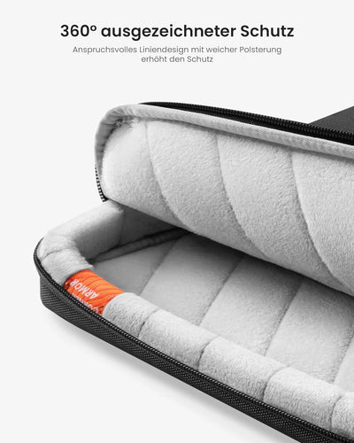 tomtoc 360° Tasche Hülle für 16 Zoll MacBook Pro M3/M2/M1 Pro/Max A2991 A2780 A2485 A2141 2023-2019,