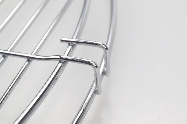HeRo24 70cm Chrom Grillrost Grill Rost Grillgitter Ersatzrost rund (R)