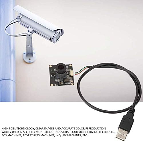 USB Kamera, 2MP Auflösung, 120° Weitwinkel, OV2643 Sensor, für Homeoffice Sicherheit und Live-Stream