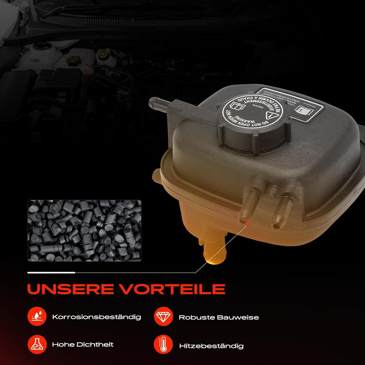 Frankberg Ausgleichsbehälter mit Deckel & Sensor für XK8 QDV X100 QEV 4.0L 4.2L MJD4400AB
