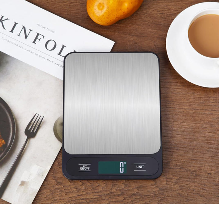 Lancoon Lebensmittelwaage 5kg/1g Digitale Küchenwaage für Lebensmittel Unzen/Gramm Wiederaufladbar R