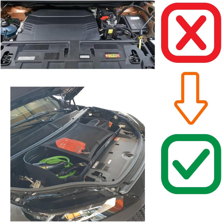 frunk | Front Trunk | vorderen Kofferraum kompatibel für Peugeot E-3008 / E-5008 2024- | Stauraum |