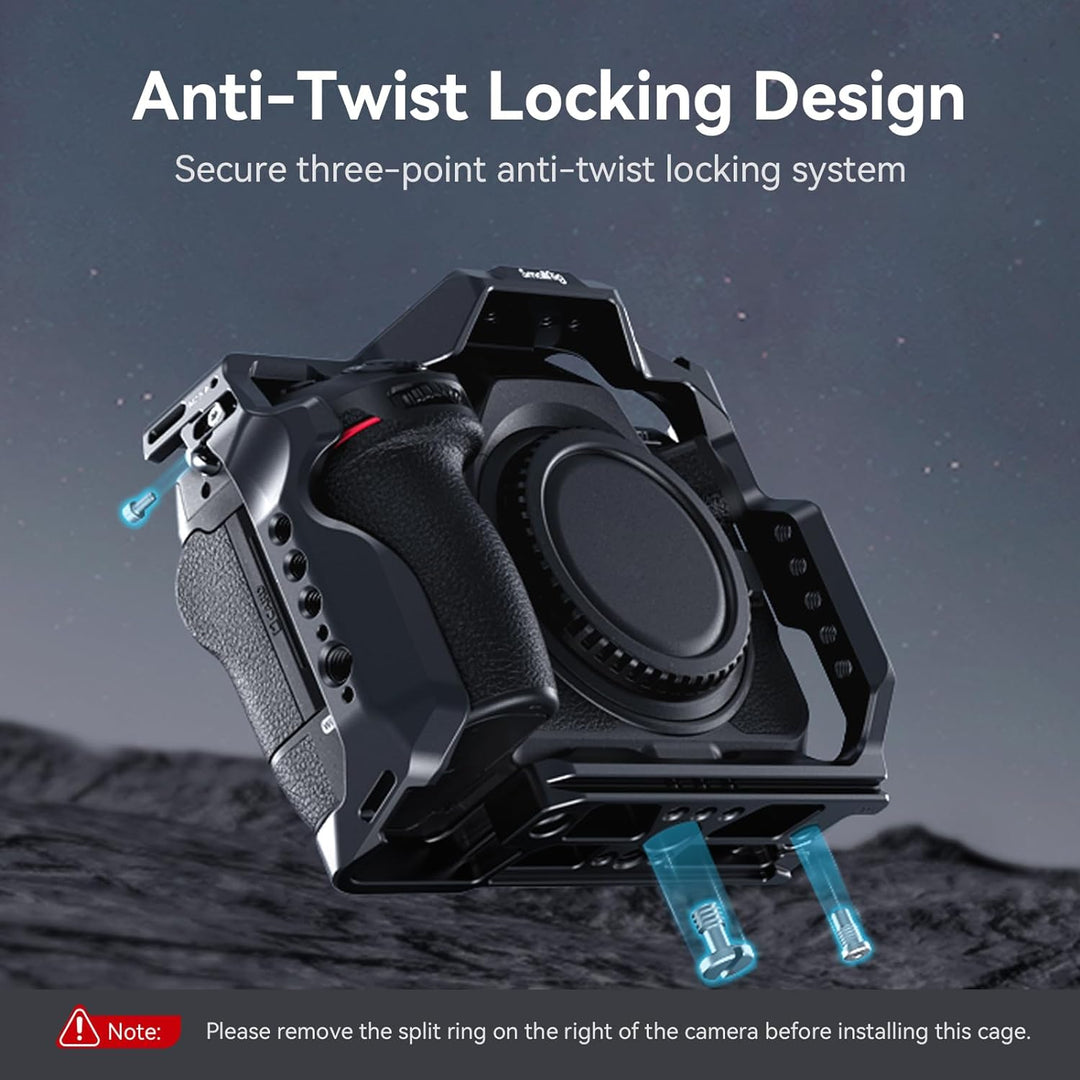 SMALLRIG Z8 Cage Kit für Nikon Z 8, mit Griff Oben und HDMI-Kabelklemme, Video Vlog Vollkäfig Set au