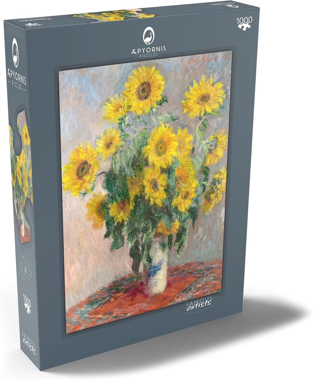 Bouquet of Sunflowers (1881) by Claude Monet - Premium 1000 Teile Puzzle - MyPuzzle Sonderkollektion