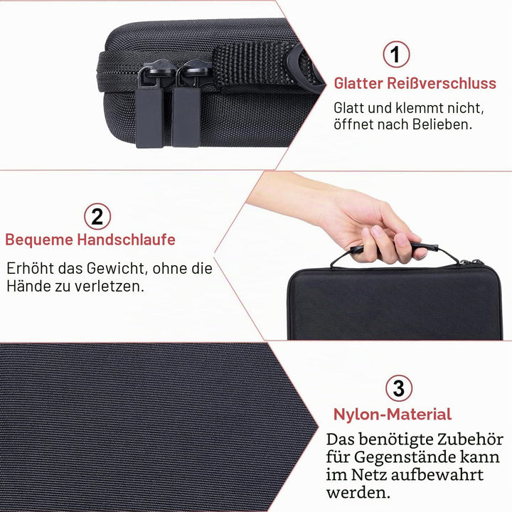co2CREA Hart Reise Schutz Hülle Etui Tasche für Akai Professional APC Mini MK2 64-Pads USB MIDI Pad