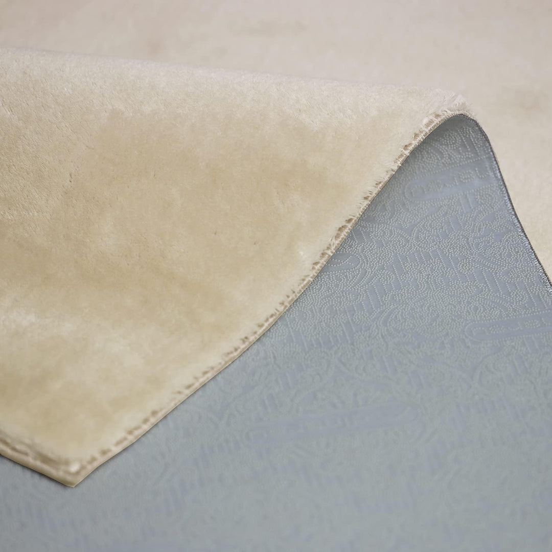the carpet Relax – Superweiches Badezimmerteppich, Flauschige Badematte in Felloptik, rutschfest & W