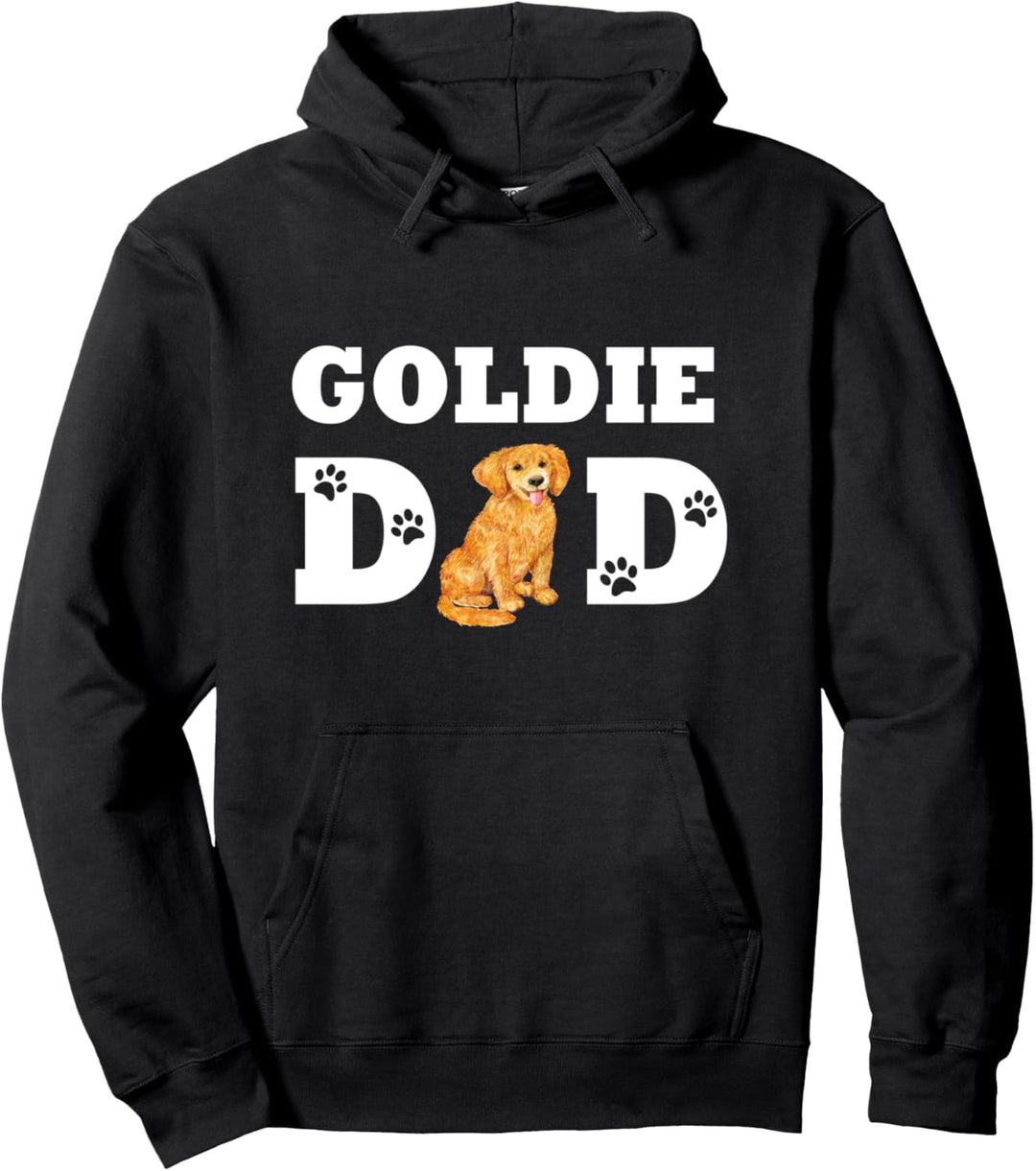 Goldie Dad Golden Retriever Papa Hundepapa Hund Pullover Hoodie