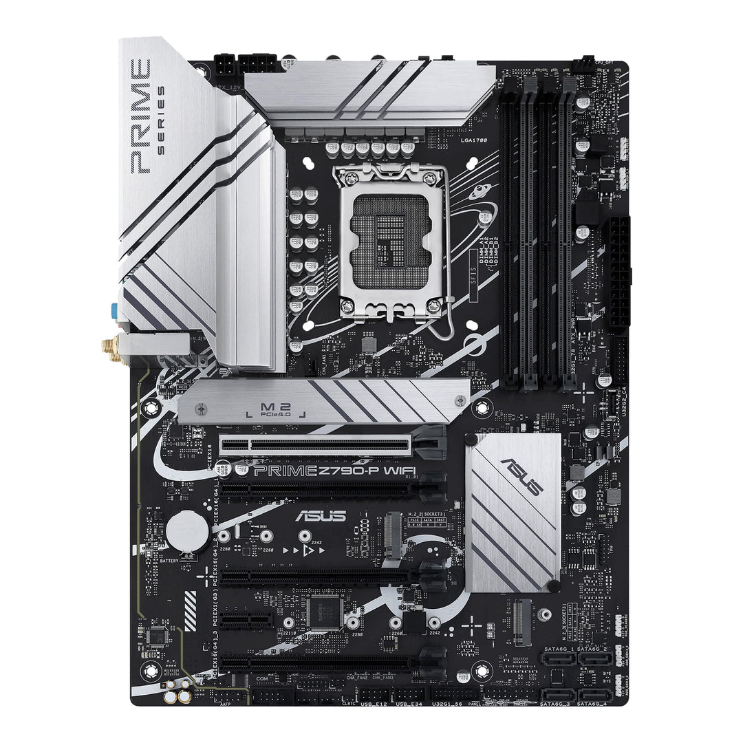 ASUS Prime Z790-P WIFI Gaming Mainboard Sockel Intel LGA1700 (ATX, PCIe 5.0, DDR5 Speicher, 3x M.2,