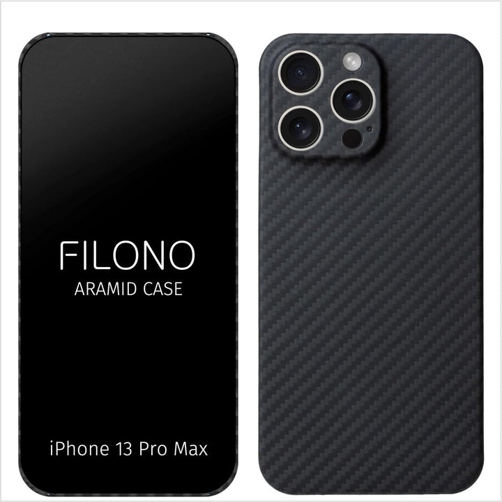 FILONO ultradünne Hülle für iPhone 13 Pro Max aus Aramidfasern iPhone 13 Pro Max ARAMID Case, iPhone