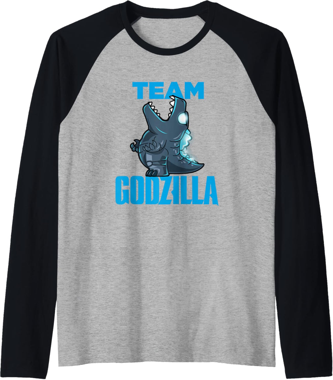 Godzilla vs Kong - Official Team Godzilla Cutesy Version Raglan