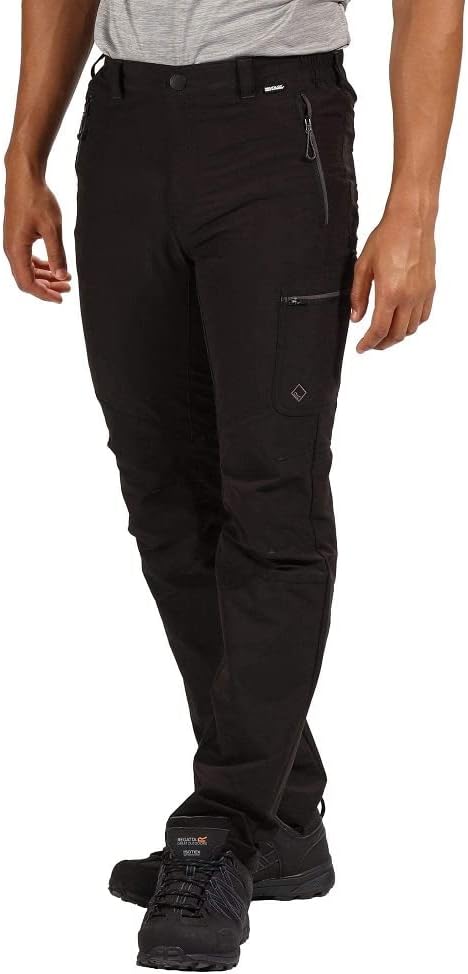 Regatta Herren Hiking Pants Highton TRS EU 54 S Schwarz, EU 54 S Schwarz