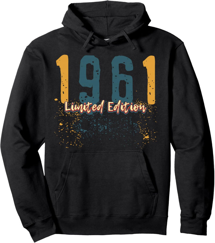 63. Geburtstag Mann Frau 63 Jahre 1961 Deko Lustig Geschenk Pullover Hoodie