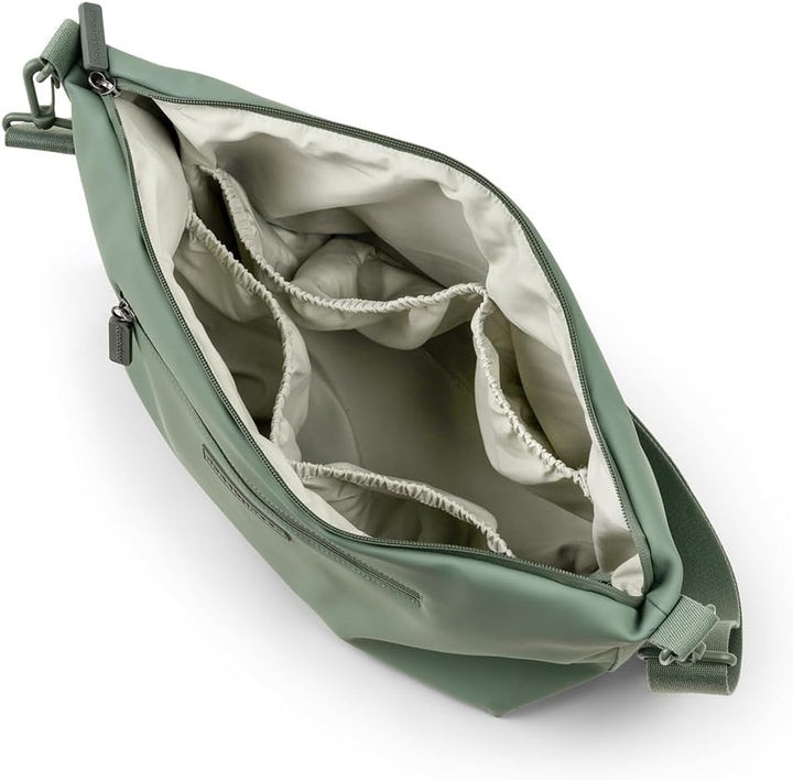 Done by Deer Kinderwagen Tasche – Wickeltasche Grün – Stroller Bag mit Haken für Kinderwagen, wasser