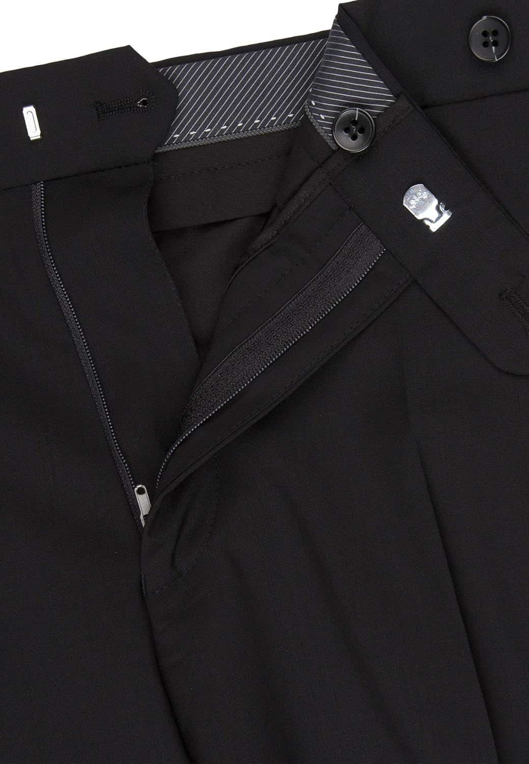 Carl Gross Herren Hose, Smoking CG Wesley, Schwarz (Schwarz 90), Gr. 27