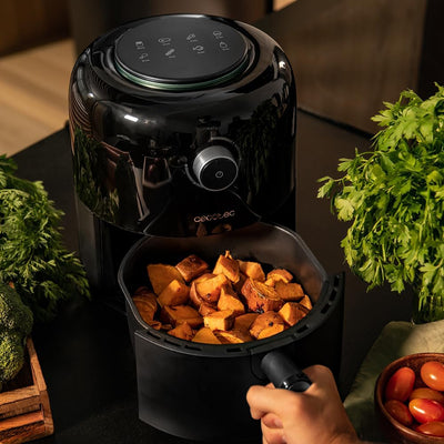 Cecotec Heissluftfritteuse ohne Öl 2,5 L - Air Fryer Cecofry Pixel 2500. 1200 W, Diätetisch, Manuell