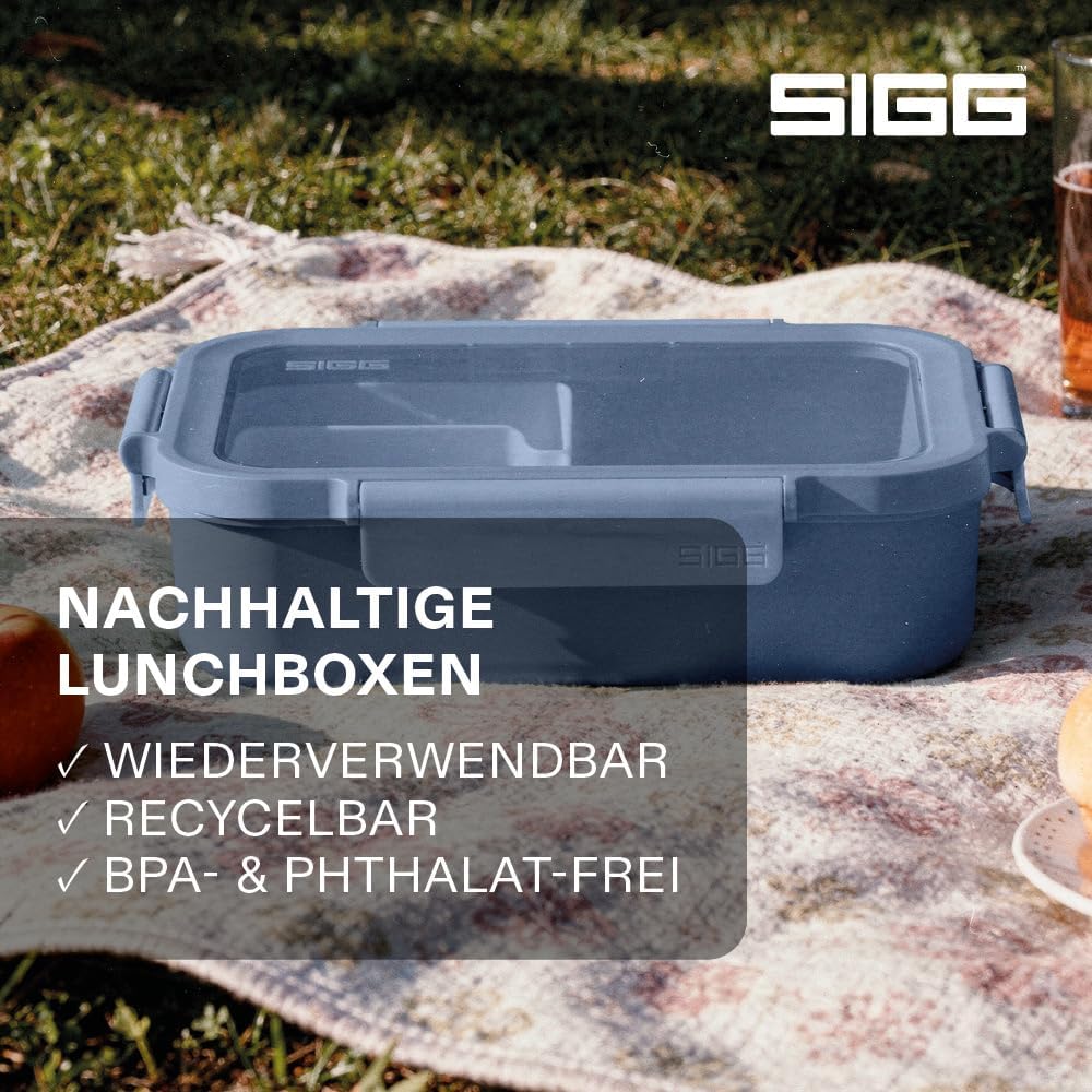 Sigg - NIMO Lunchbox L - Auslaufsicher - Trenner - Mikrowellen- & Spülmaschinengeeignet - BPA-frei -