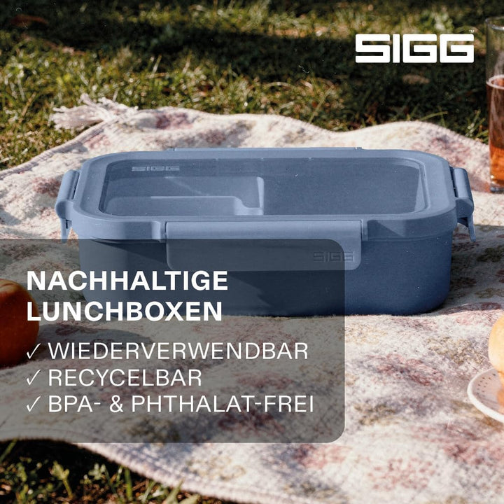 Sigg - NIMO Lunchbox L - Auslaufsicher - Trenner - Mikrowellen- & Spülmaschinengeeignet - BPA-frei -
