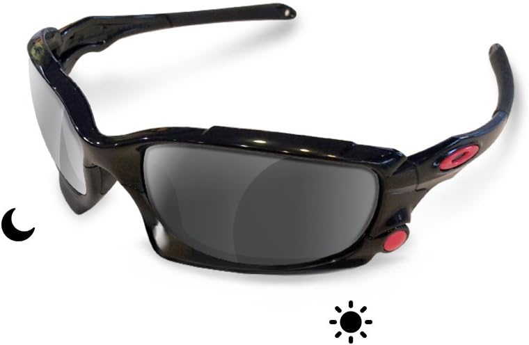 sunglasses restorer Kompatibel Ersatzgläser für Oakley Split Jacket Photochromic Grey, Photochromic