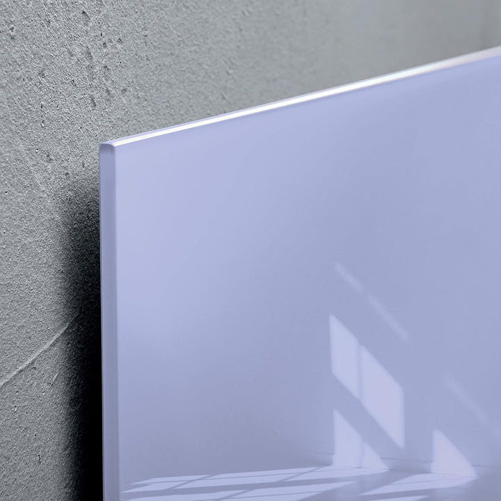 SIGEL GL109 kleine Premium Glas-Magnettafel 12 x 78 cm lavendel hochglänzend, TÜV geprüft, einfache