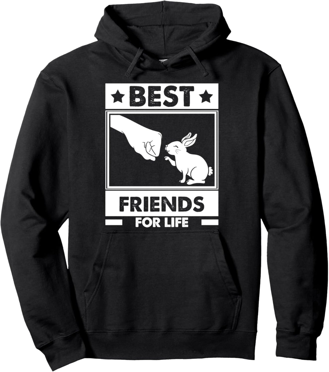 Best Friends For Life Kaninchen Freunde Hasen Pullover Hoodie