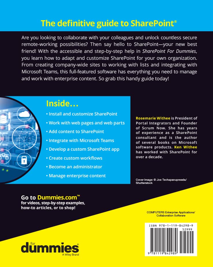 SharePoint For Dummies, 2nd Edition (For Dummies (Computer/Tech)), Taschenbuch