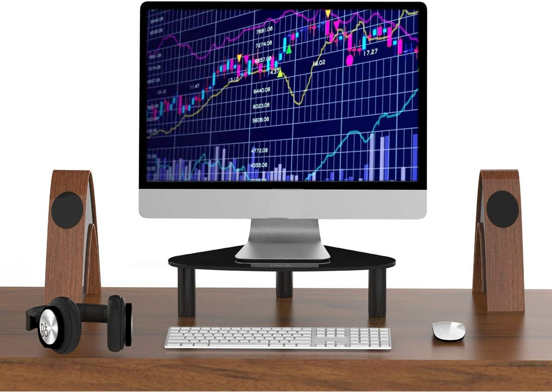 Hemudu Triangle Monitorständer, ergonomischer Laptopständer, Bildschirmerhöhung Bildschirmständer fü