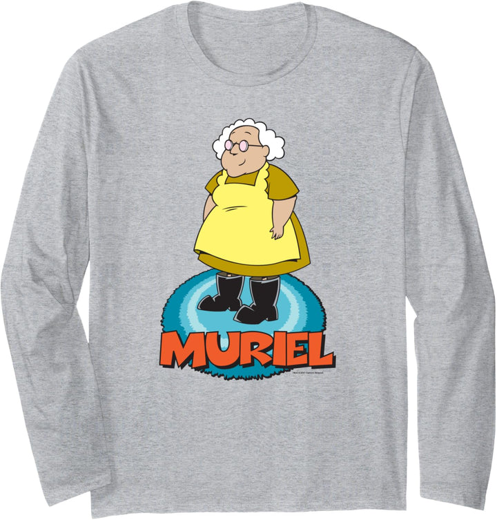 Courage the Cowardly Dog Muriel Standing Langarmshirt