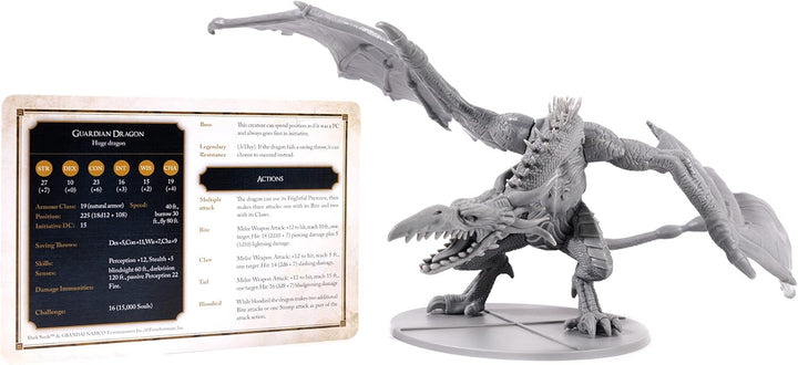 Steamforged Games SFDS-RPG006 Dark Souls Wächterdrache RPG Mini-Guardian Dragon, Einheitsgrösse, Wäc