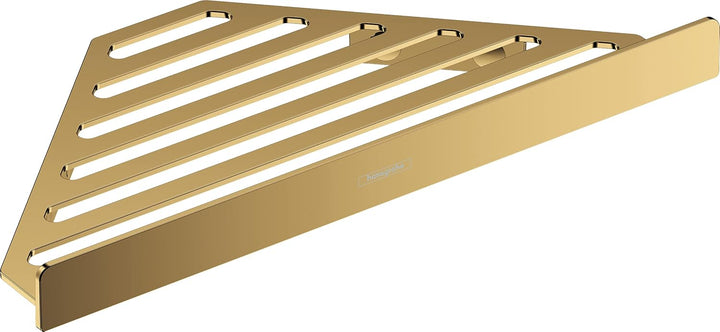 hansgrohe Seifenkorb AddStoris, Seifenablage Polished Gold Optic Polished Gold Optik Korb, Polished