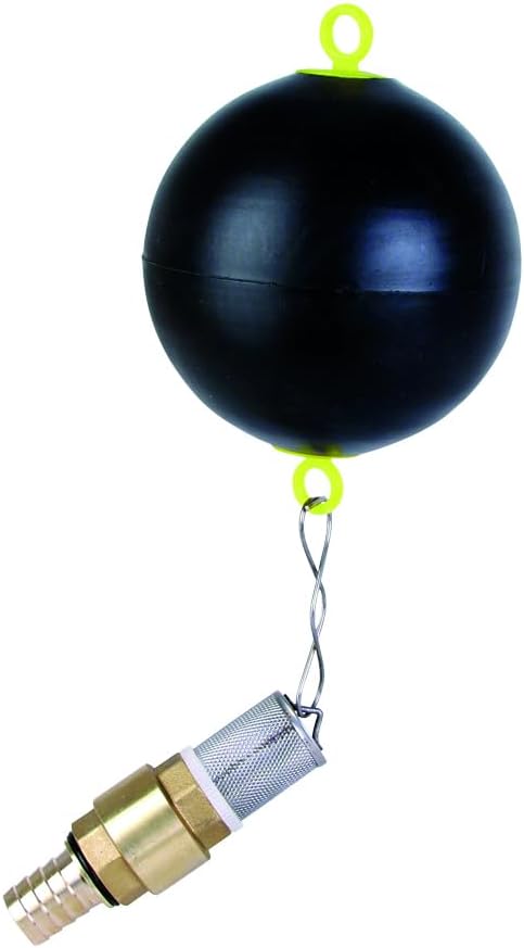 T.I.P. Ballschwimmer mit Fussventil (Schwimmende Entnahme von Zisternen, Behältern, Brunnen, Verhind