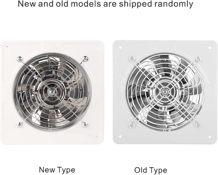 Tyenaza Wandventilator, Abluftventilator, Wandventilator, leiser Ventilator für Badezimmer und Küche