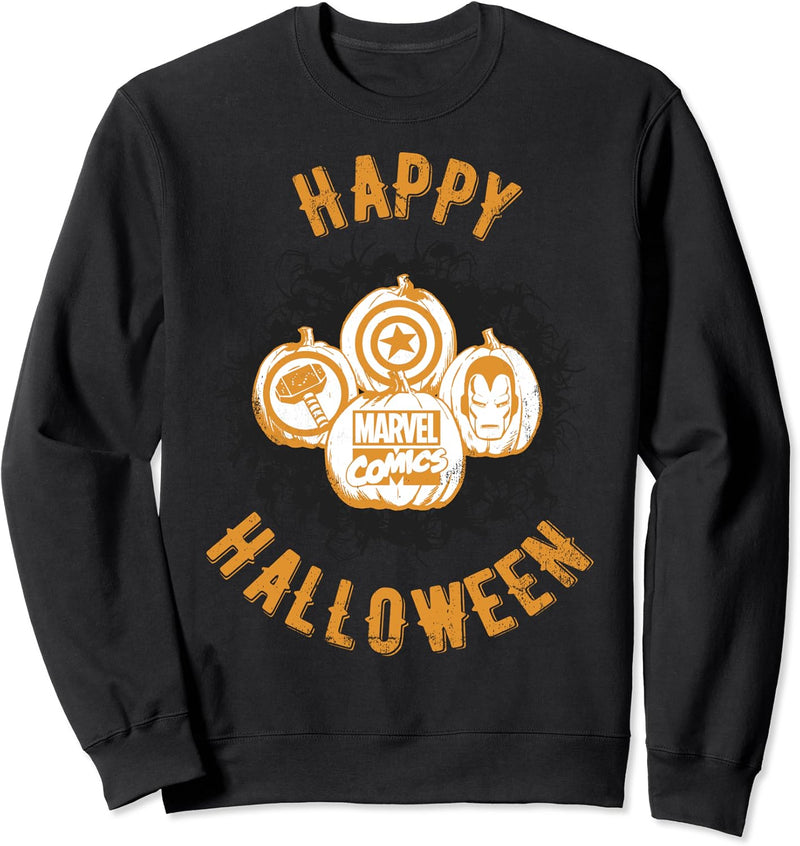 Marvel Avengers Pumpkins Happy Halloween Sweatshirt