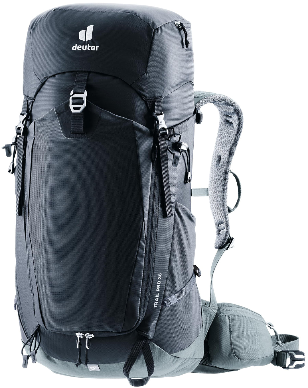 deuter Herren Trail Pro 36 Klettersteig Wanderrucksack (1er Pack) 36 L Black-shale, 36 L Black-shale