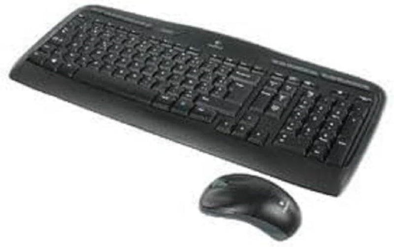 Logitech MK330 Kabelloses Tastatur-Maus-Set, 2.4 GHz Verbindung via Unifying USB-Empfänger, 4 progra