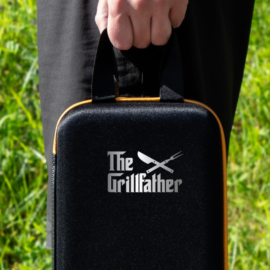 Froster Grillfather BBQ Legend Set - Grillzubehör und 4 Grillmatten, Grillbesteck Set