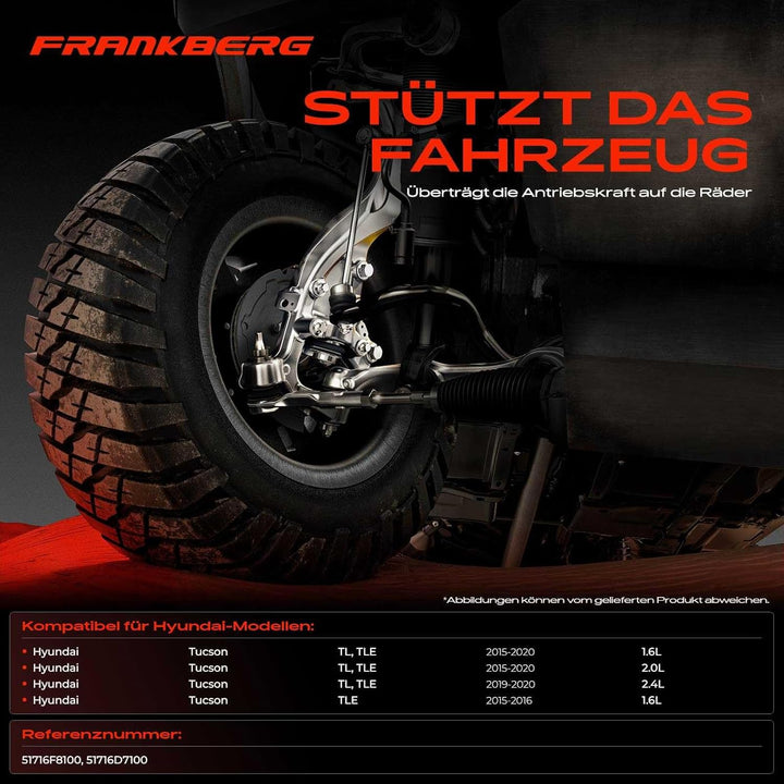 Achsschenkel Radaufhängung Vorne Rechts für Tucson TL TLE 1.6L 2.0L 2.4L 2015-Heute 51716F8100