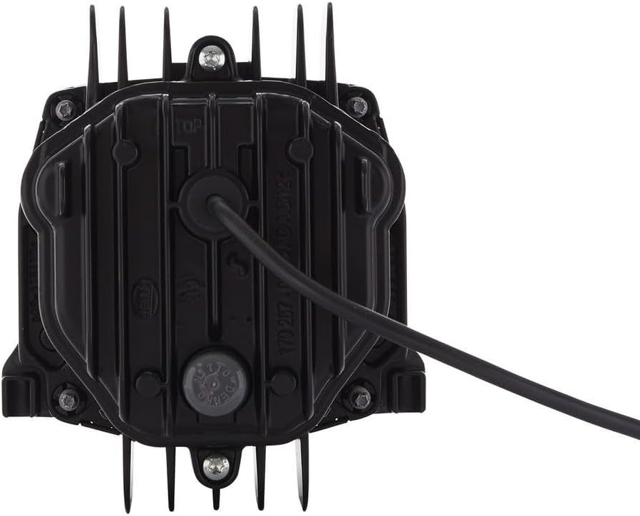 HELLA - DE/LED-Hauptscheinwerfer - 90mm Performance Bi-LED L70 - 12/24V - Einbau - Lichtscheibenfarb