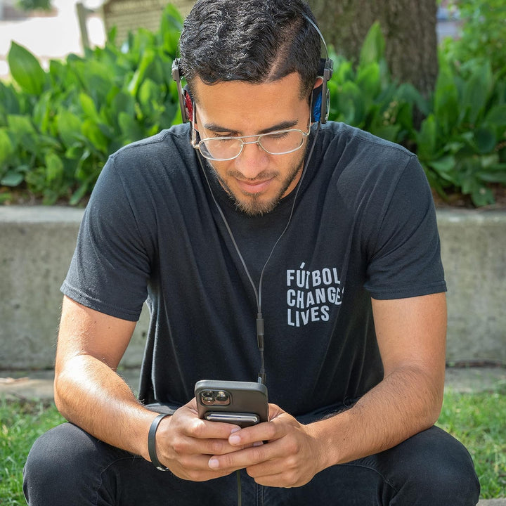 Koss Porta Pro Utility On-Ear-Kopfhörer, abnehmbares austauschbares Kabelsystem, zusammenklappbares